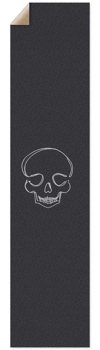 Skull Griptape for Longboards