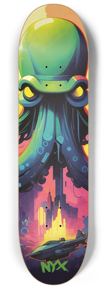 Octopus 8-1/4 Skateboard Deck