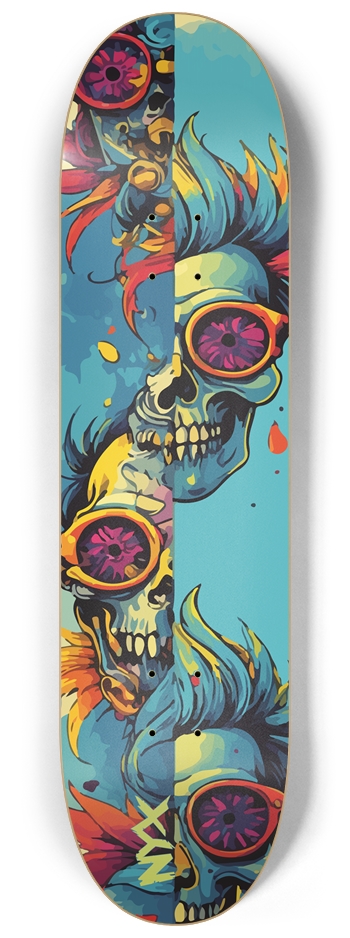 Nyx Skull 8-1/4 Skateboard Deck