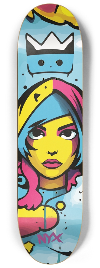 Nyx Girl 8-1/4 Skateboard Deck