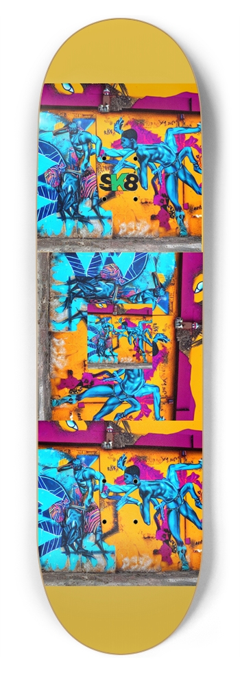 Graffiti of the mind 8-3/4 Inch Skateboard