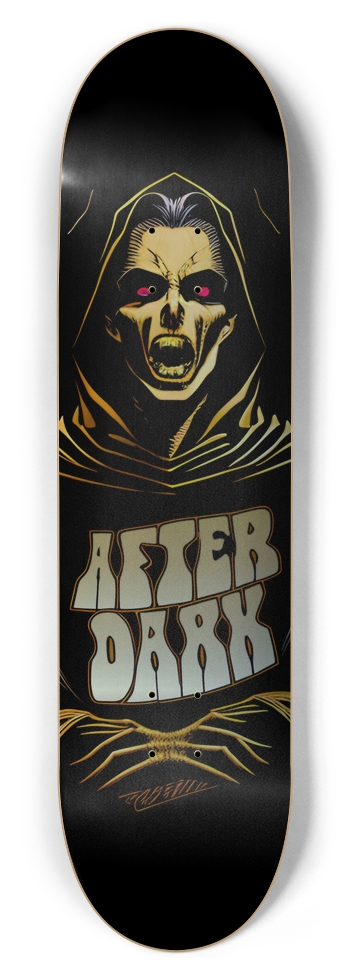 Ghoul (Silver) 8-1/2 Skateboard Deck