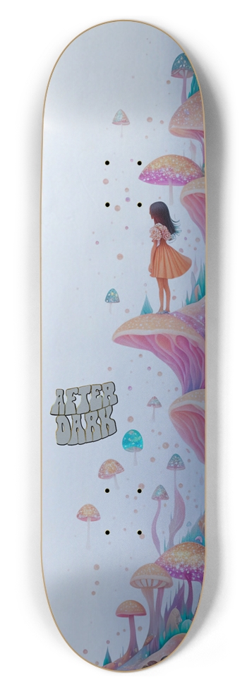 Mystical  (Silver) 8-1/2 Skateboard Deck