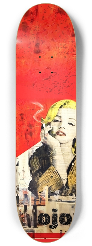 Marilyn Mojo 8-1/4 Skateboard Deck