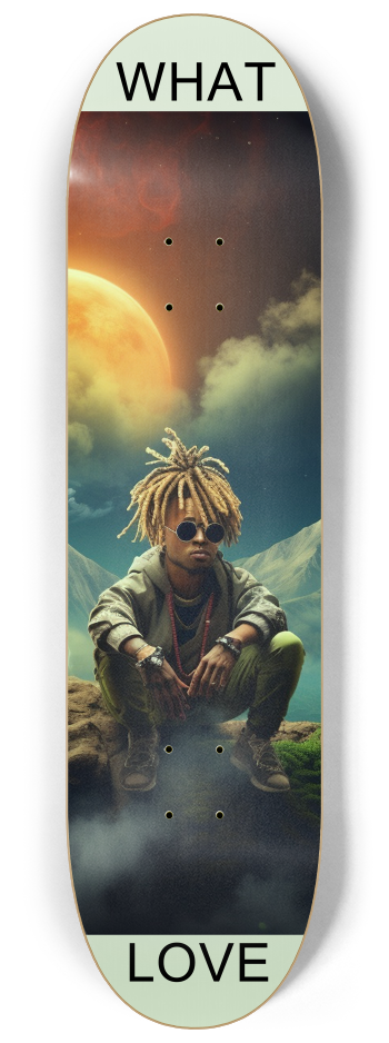 DO WHAT YOU LOVE Skateboard Series #2 8-1/4 Skateboard Deck