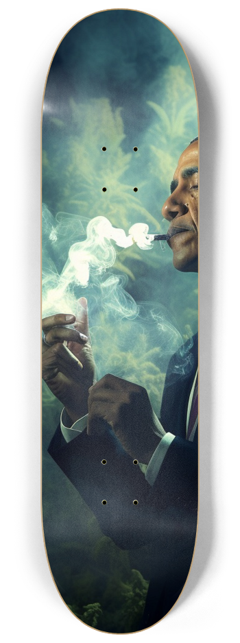 Obese Kush Skateboard Series 1 #2 8-1/4 Skateboard Deck