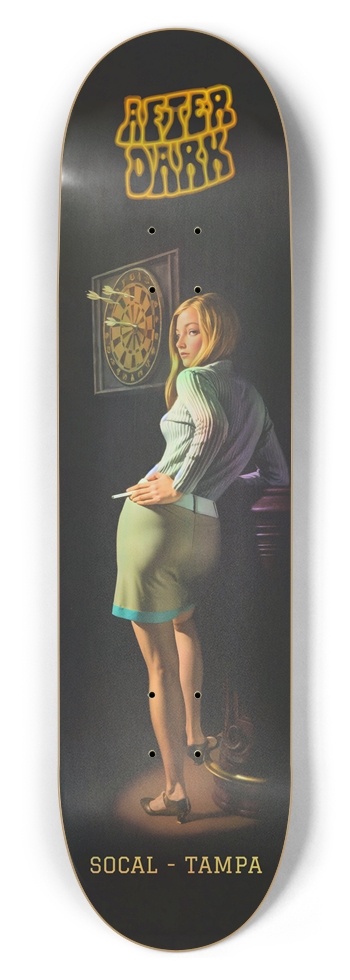 Dart Girl 2.0 (Holographic) 8-1/2 Skateboard Deck