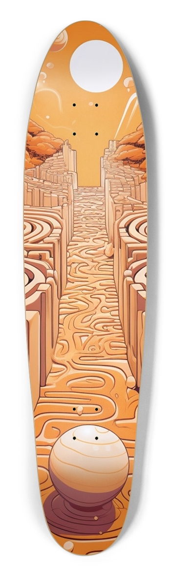 Orange Crush Longboard Longboard Shape