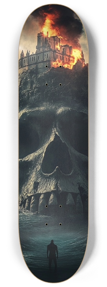 Skull City Skateboard 8-1/4 Skateboard Deck