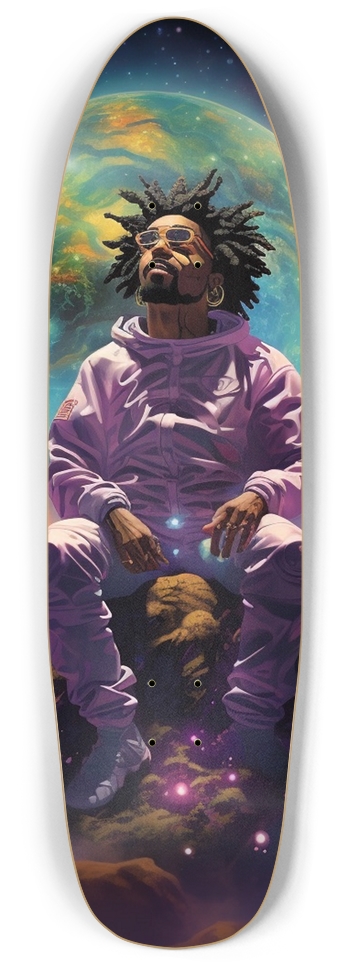 Stardust Skateboard Punk Nose Pool Shape