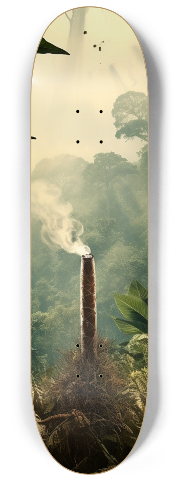 Jungle Blunts Skateboard Series #2 8-1/4 Skateboard Deck