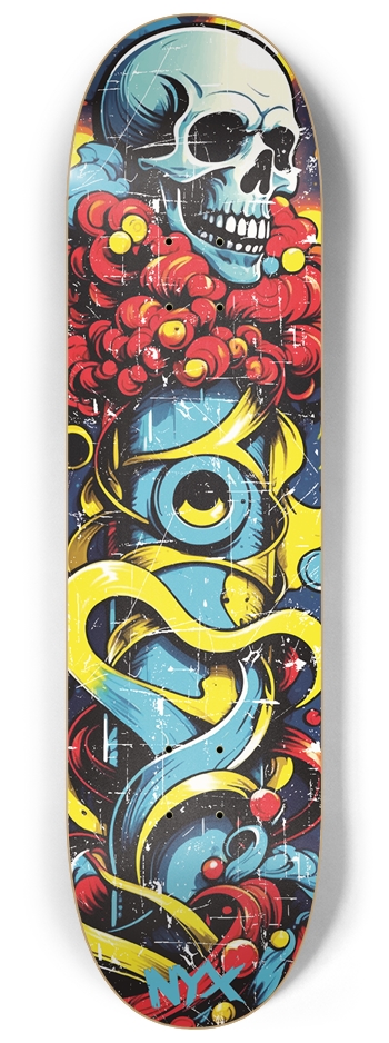 Nyx Skull 8-1/4 Skateboard Deck