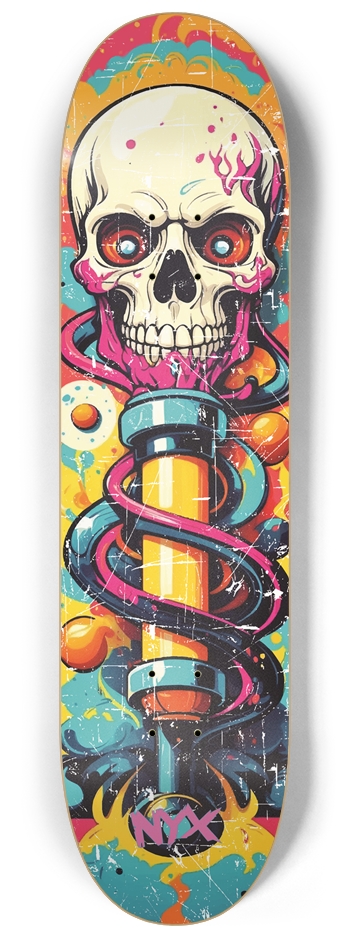 Nyx Skull 8-1/4 Skateboard Deck