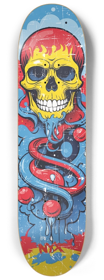 Nyx Skull 8-1/4 Skateboard Deck
