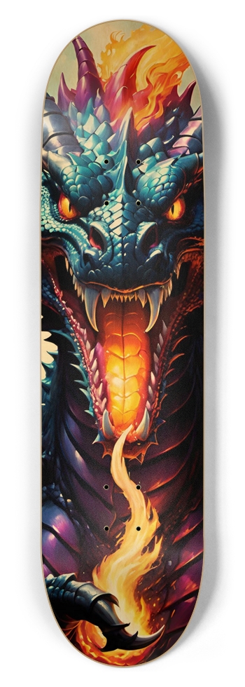 Dragon. 8-1/2 Skateboard Deck