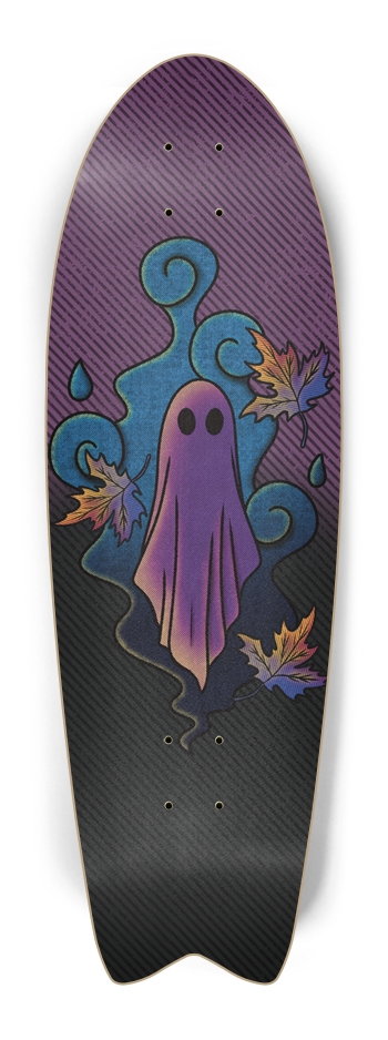 Fall ghost Skateboard Fish Tail