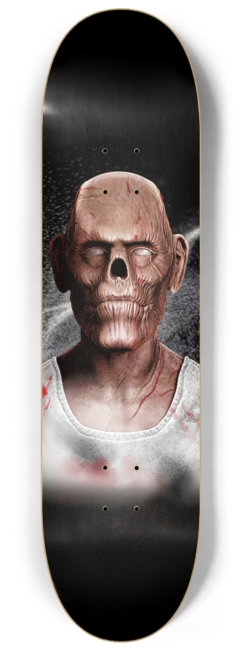 Zombie Skatedeck 8.25" x 32" Front 8-1/4 Skateboard Deck