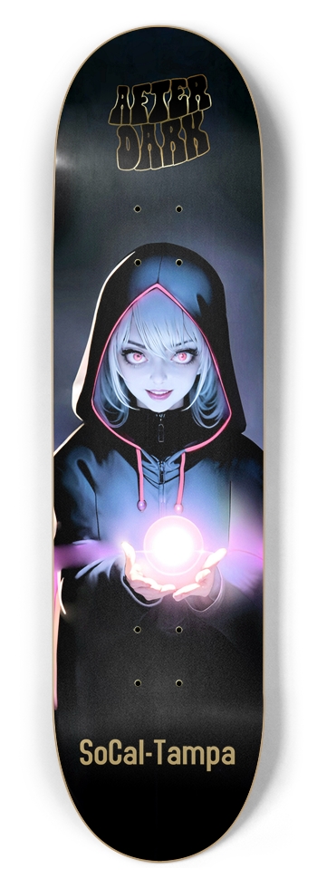 A Mischievous Smile 8-1/2 Skateboard Deck