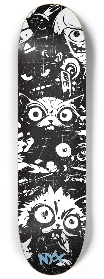 Cat 8-1/4 Skateboard Deck
