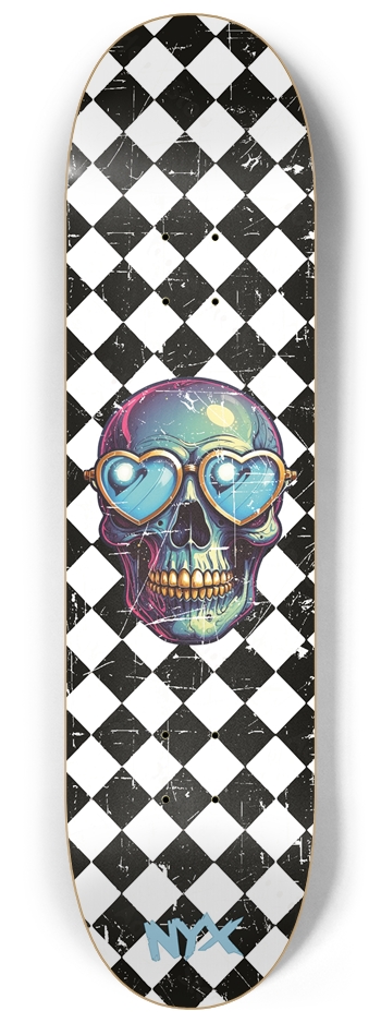 Nyx skull 8-1/4 Skateboard Deck