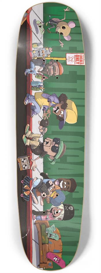 Green DTYS locals Square nose Square Nose