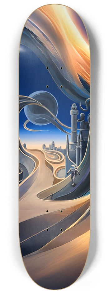 Beyond The Walls Of Comprehension 8-1/4 Skateboard Deck