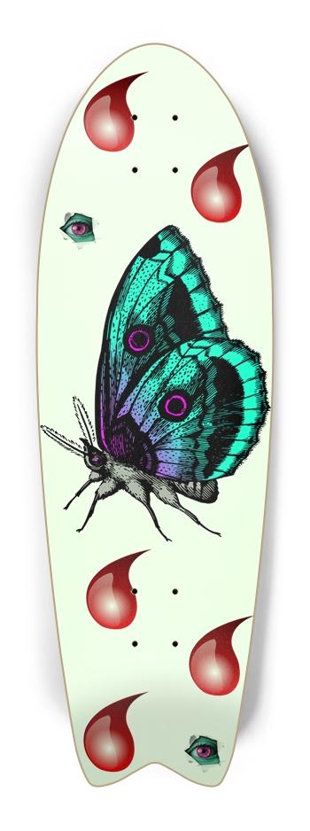 Trippy Butterfly Drip 2  Fish Tail