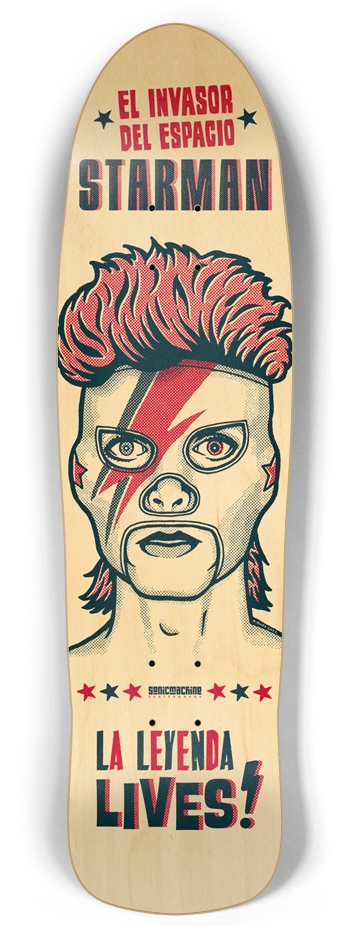 STARMAN LUCHA LIBRE MASK Retro Rocket