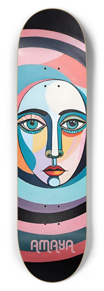AMAYA Doll Deck 03 8-1/2 Skateboard Deck