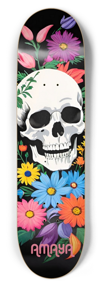 Amaya Flower Child 01 8-1/2 Skateboard Deck