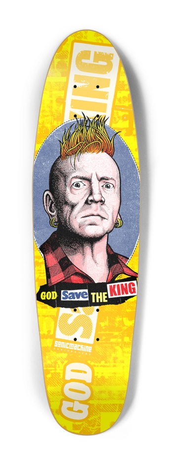 GOD SAVE THE KING Cruiser Shape