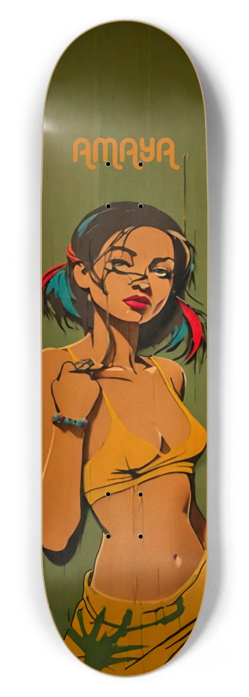 AMAYA Girl Ryder 04 Deck 8-1/2 Skateboard Deck