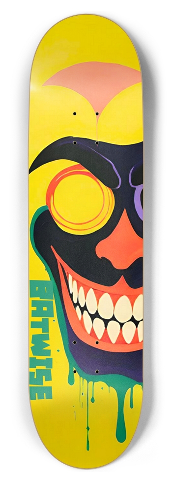 BATWISE BAMBOO Insanity 01 Deck 8-1/2 Skateboard Deck