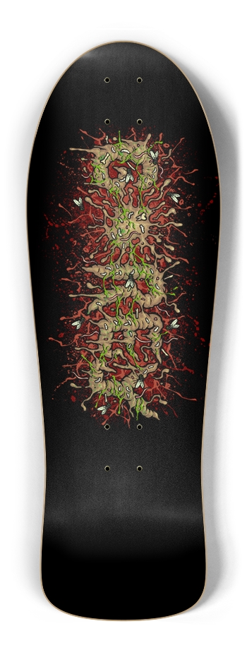 Gorey Diarrhea Splat Old School Shape