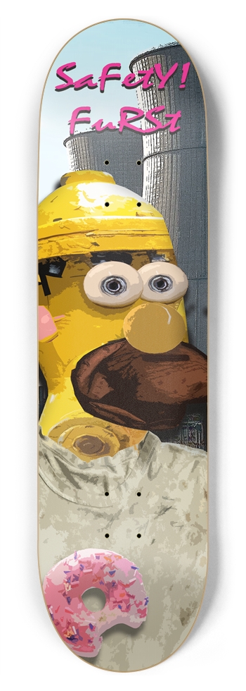 Safety! Furst 8-3/4 Inch Skateboard