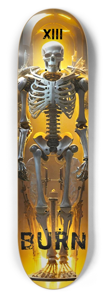 BONES Skull 03 Deck 8-1/2 Skateboard Deck