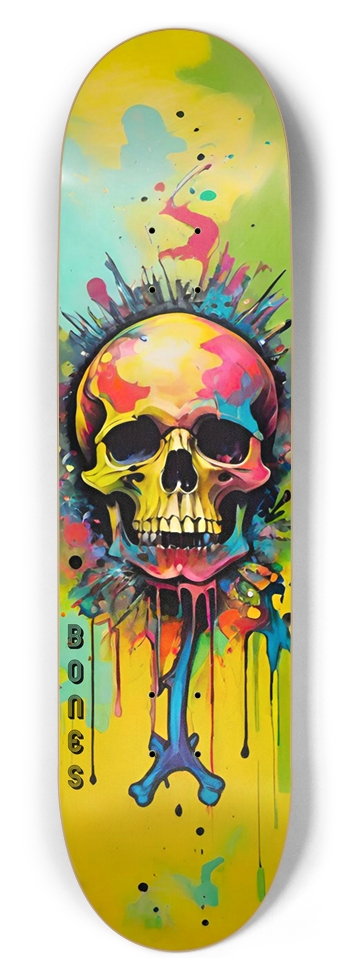 BONES Skull 01 Deck 8-1/2 Skateboard Deck