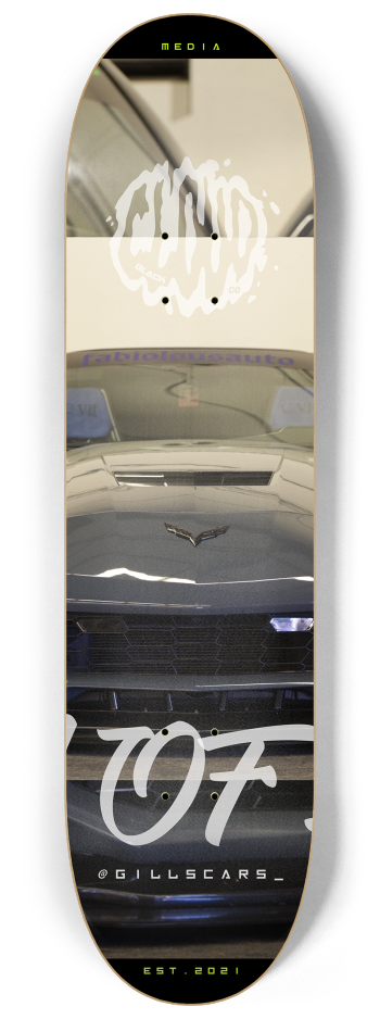 @gillscars_ (wall art) #2 8-1/4 Skateboard Deck