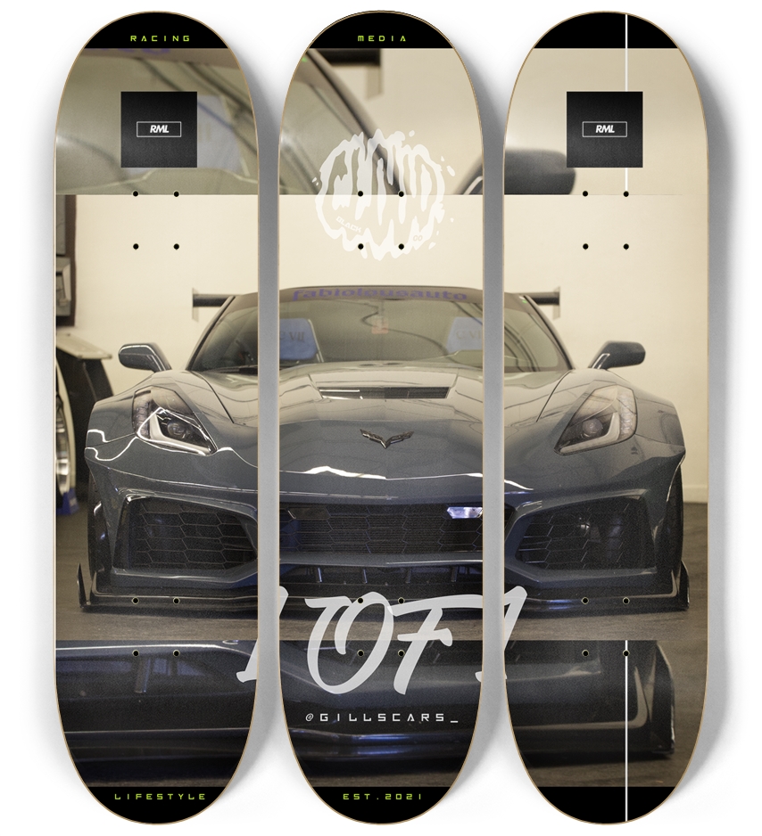 @gillscars_ (wall art) 3 Deck Wall Series