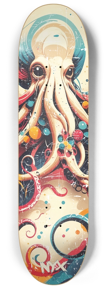 Nyx octopus 8-1/4 Skateboard Deck