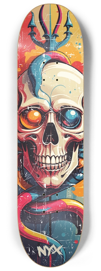 Nyx skull 8-1/4 Skateboard Deck
