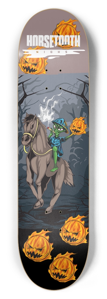 Happy Halloween 8-1/2 Skateboard Deck
