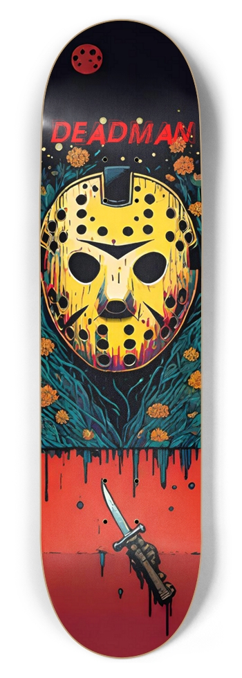 DEADMAN Voorhees 04 Deck 8-1/2 Skateboard Deck