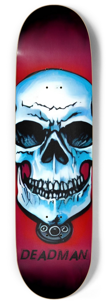 DEADMAN Skull Optics 01 Deck 9 Inch Skateboard