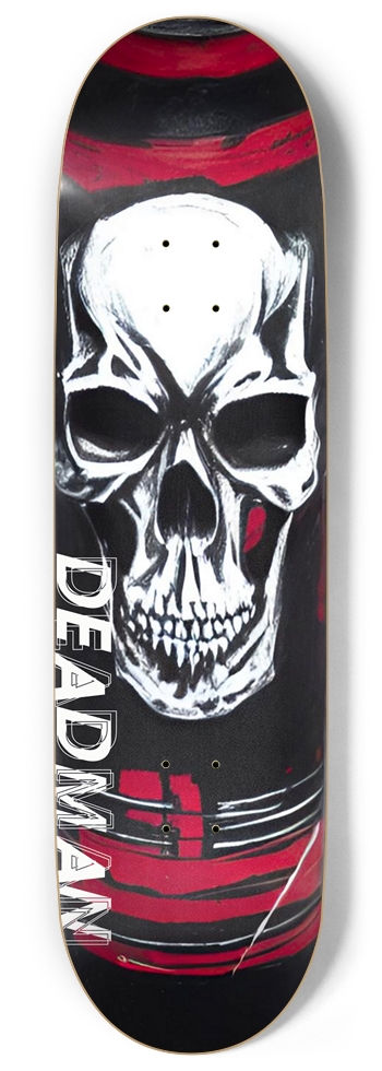 DEADMAN Skull Grenade 01Deck 9 Inch Skateboard