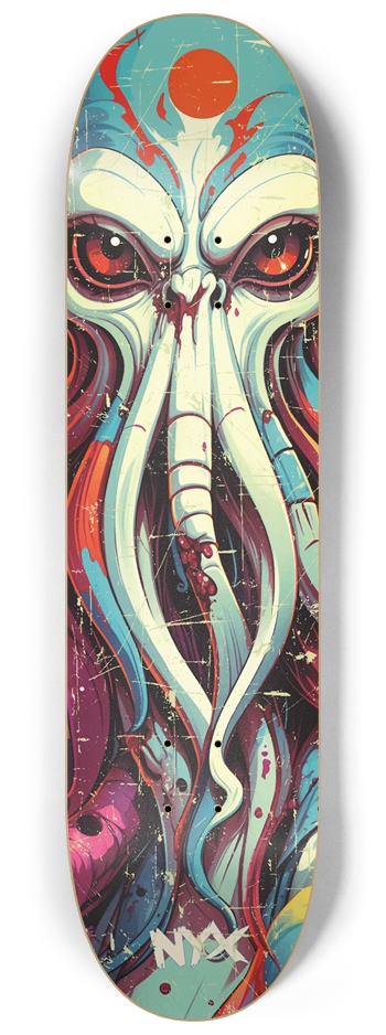 Nyx octopus  8-1/4 Skateboard Deck