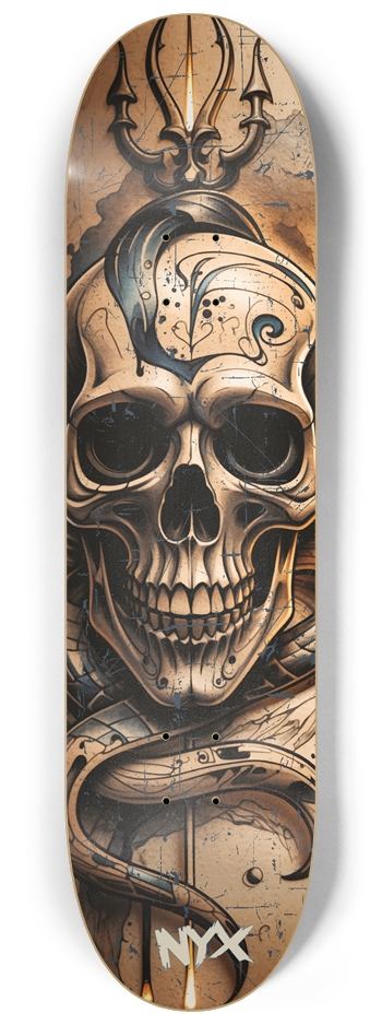 Nyx skull 8-1/4 Skateboard Deck