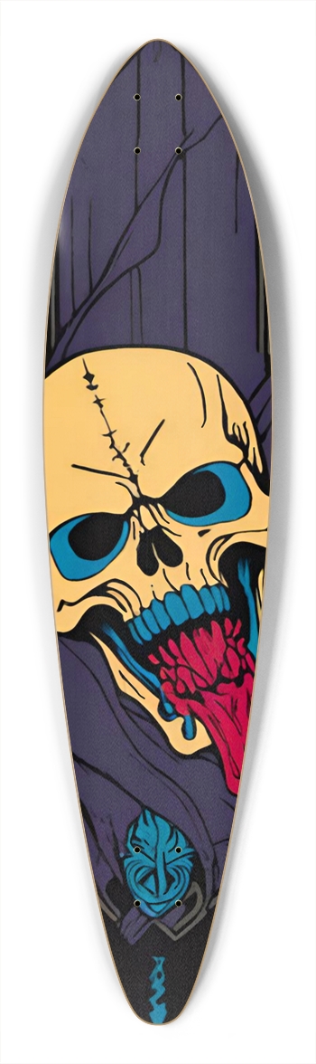 Deadman Skully Burn 01 Longboard Pintail Longboard