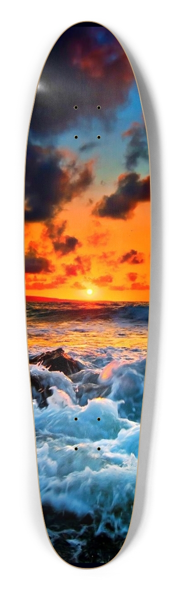 Ocean Sunset Longboard Longboard Shape