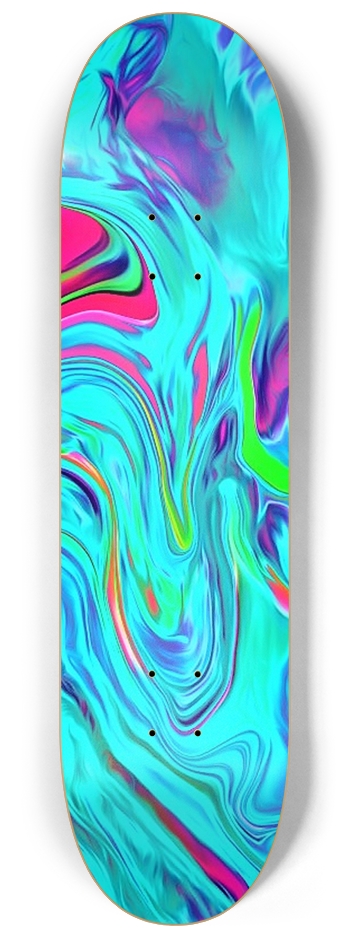 Psychedelic Skateboard 8-1/4 Skateboard Deck
